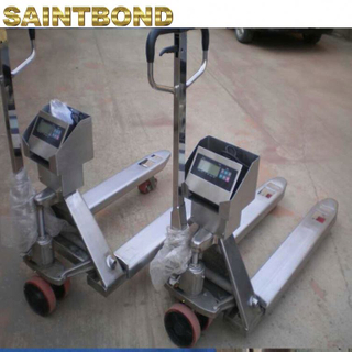 Jack with Weighing Scales Stainless Steel Hand Pallet Truck Scale