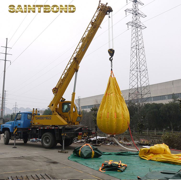 Weight Offshore Load Test Commercial Diving Lift PVC Bag Safety Equipment Water Bags for Crane Testing