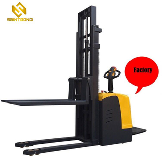 PSES01 Semi Electric Pallet Operated Forklift Jack Stacker