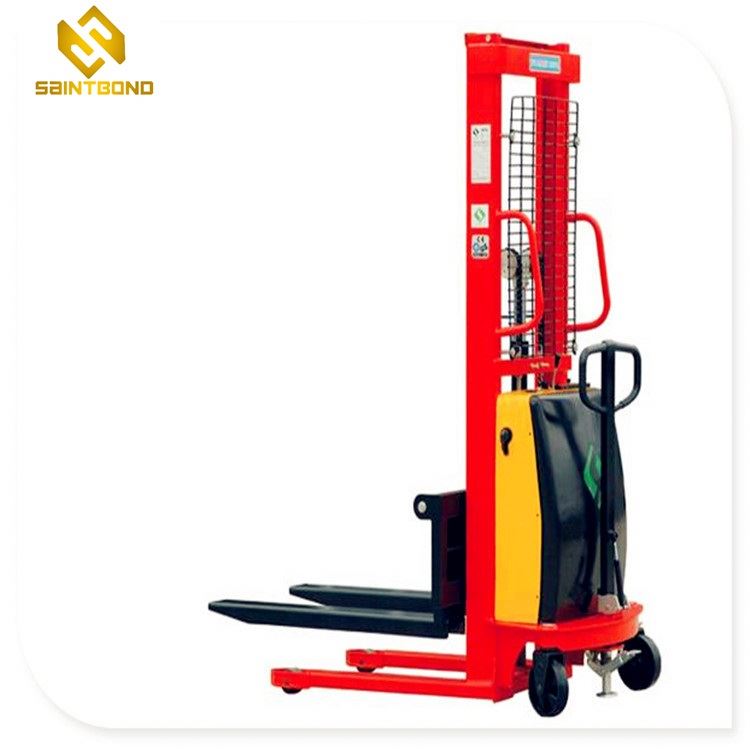 PSES01 Electric Pallet Stacker Forks Forklift Semi -Electric Stacker