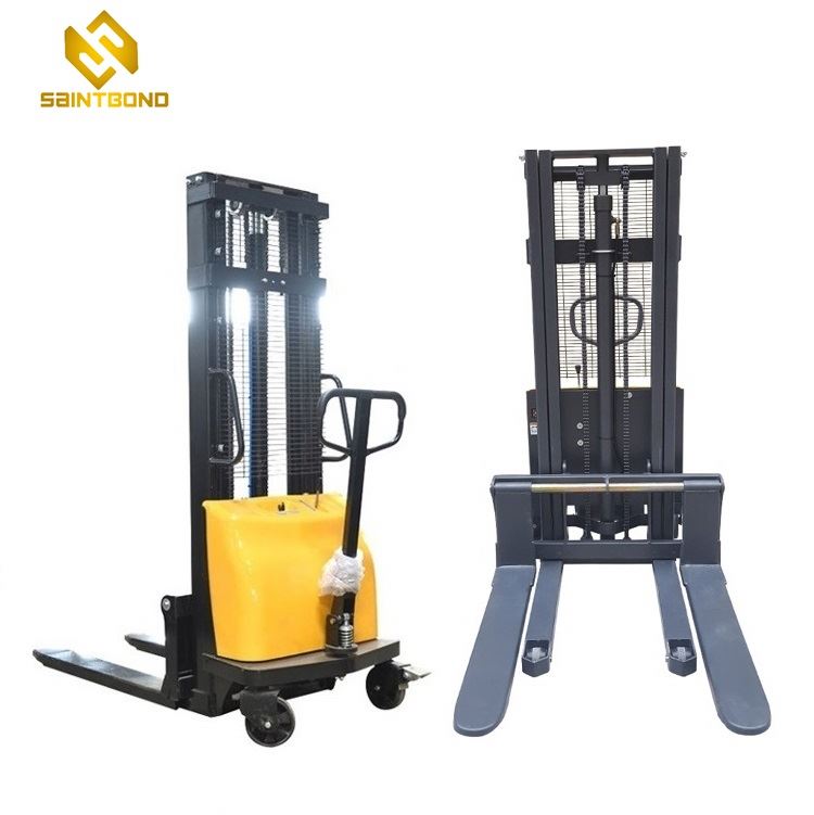 PSES01 Hot Sale 1200kg Full Electric Pallet Stacker Lift Height 3m