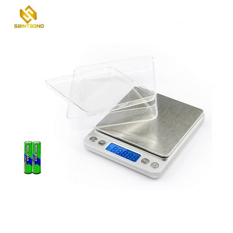 PJS-001 Wholesale I2000 Digital Weighing Gold, Jewelry Mini Pocket Scale 500g/0.01g