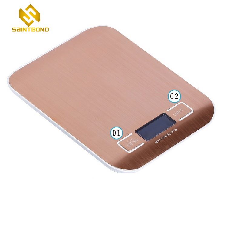 PKS001 5kg Lcd Cooking Digital Multifunction Electronic Stainless Steel Scale Food Weighing Scale Kitchen Scale With Ce Rohs