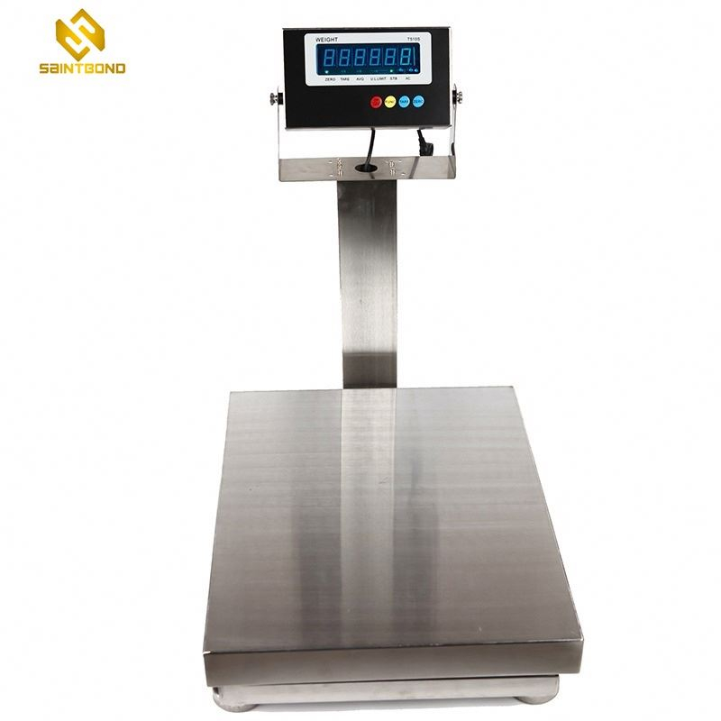 BSWP01 60kg 30*40cm Ip68 Digital Lcd Display Electronic Stainless Steel Waterproof Weighing Bench Scale