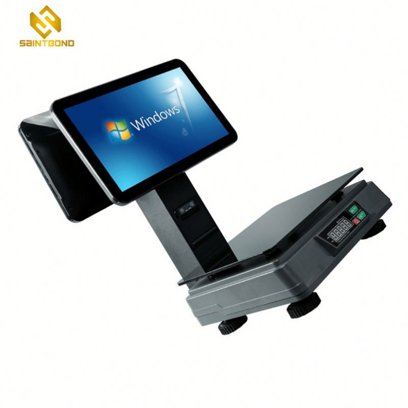 PCC02 Pos Computer with Customer Screen 80mm Pos Printer Cash Drawer for Retail Store