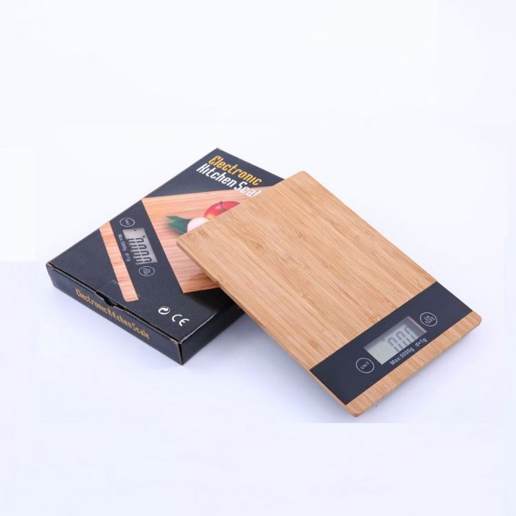 PKS005 Best Portable Digital Electronic Bamboo Kitchen Scale