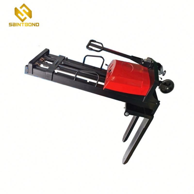 DYC Good Pallet Lifter Small Type Forklift Truck 2200lbs 118inch Lift Hight Semi-Electric Stacker