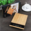 PKS005 Lcd Backlight Bamboo Digital Kitchen Scale Food Scale With Platform 5kg