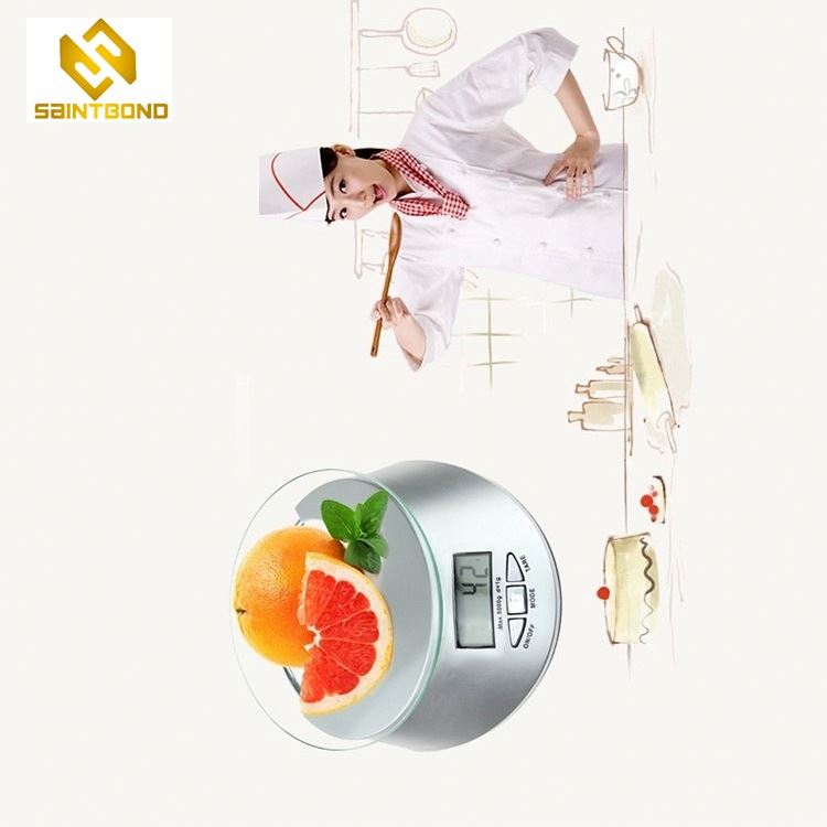 PKS011 New Health Food And Vegetables Weighing Kitchen Scales Tempered Glass And Abs Part Household Scale