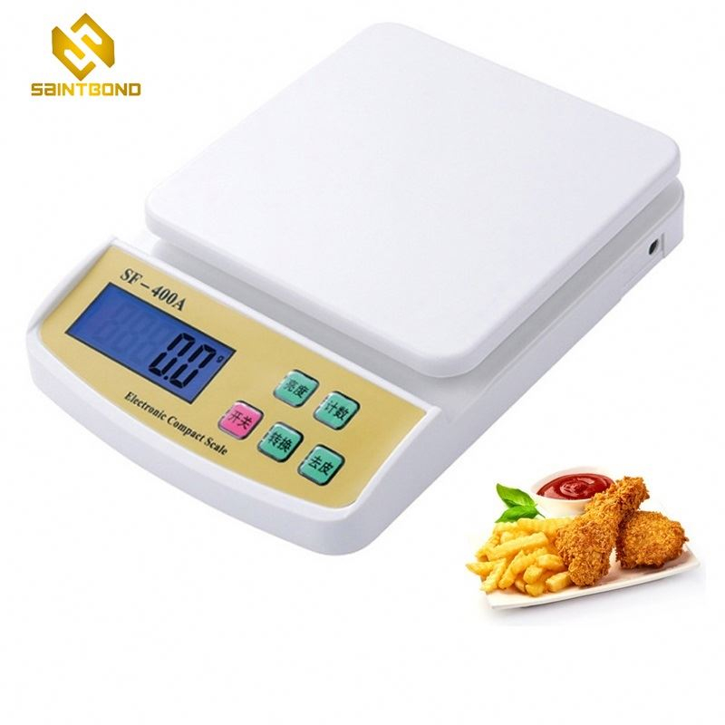 SF-400A 3000g X 0.1g Lcd Electronic Scales Gram Digital Pocket Jewelry Scale Kitchen Coffee With Timer And Thermometer