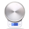 KS0016 Stainless Steel Digital Kitchen Scale with Widescreen LCD Screen