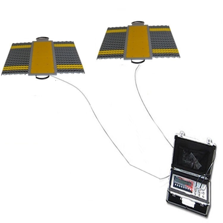 Extremely Accurate Portable 30ton Dynamic Axle Scales,wheel Load Weighers