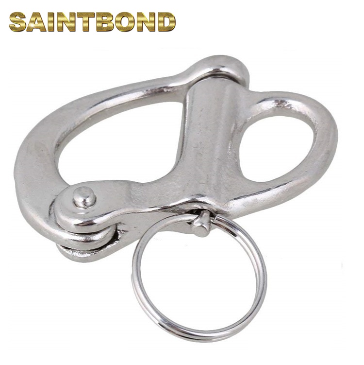 Stainless Steel Jaw Swivel Eye Small Bail Snap Shackle