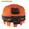 Self Inflating Portable 12 Person Coastal Compact Throw over Board for Sale Reviews Life Raft Supplier