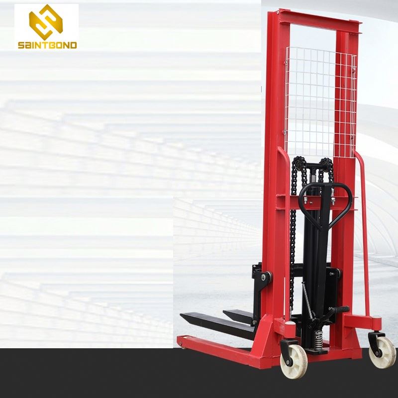 PSCTY02 Factory Pallet Stacker Machine Nylon Or Pu Wheel