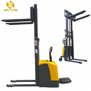 PSES01 Forklift Electric Pallet Stacker 1 Ton 1.5 Ton Mini Stacker Machine