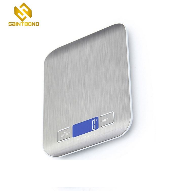 PKS001 5kg Lcd Cooking Digital Multifunction Electronic Stainless Steel Scale Food Weighing Scale Kitchen Scale With Ce Rohs