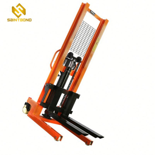 PSCTY02 Best Sale Hand Portable Stacker Hand Pallet Forklifts 1.5 Ton 3000BL 1500kg 1.6m Manual Stacker