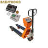 Industrial Warehouse Pallet Jack Scale with Label Printer 3ton Capacity