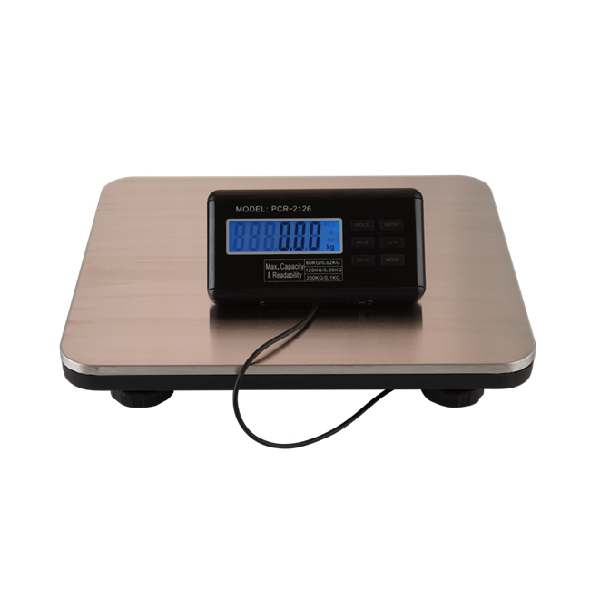 Large LCD Display Platform Digital Postal Scale For Shipping Weighing Scale