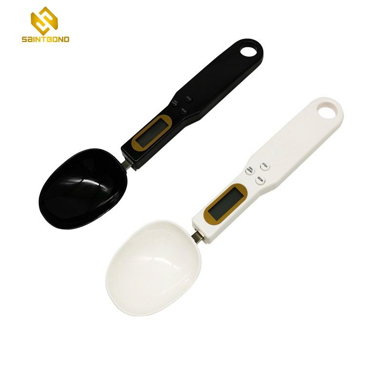 SP-001 500g/0.1g Portable LCD Digital Kitchen Scale Measuring Spoon Gram Electronic Spoon Weight Volume Food Scale 2 Spoons