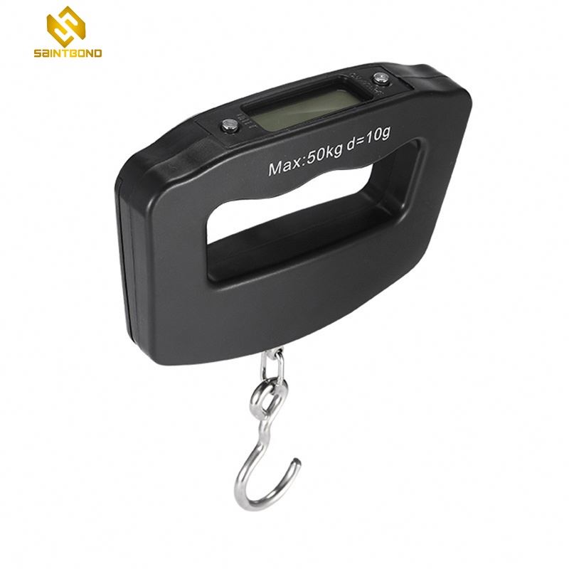 G0057 Best Selling Smart Luggage Scale, Portable Weighting 50kg/10g LCD Fishing Scale