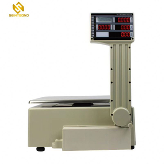 M-F 1/3000 Accuracy 30kg Tm-30a Electronic Digital Cash Register Weighing Scale With Printer