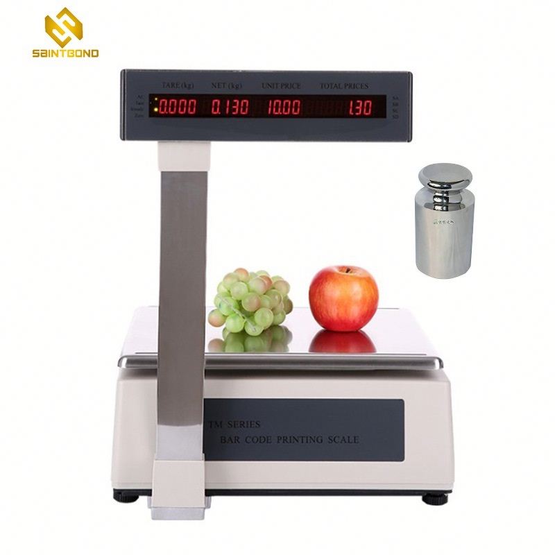 TM-AB Digital Scale with Printer Supermarket Scale Barcode Scale Supermarket