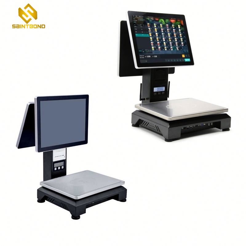 PCC01 8 led customer display 15.6" pos system for catering industry pos terminal