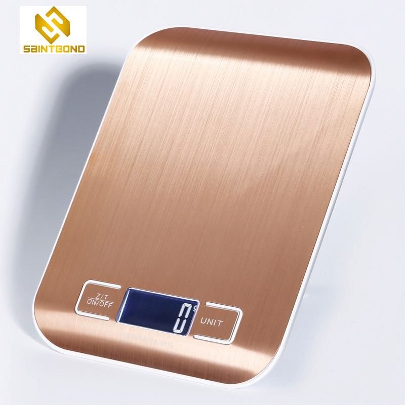 PKS001 Usb Rechargeable Battery 5kg Stainless Steel Platform Digital Kitchen Scale Multifunction Food Scale