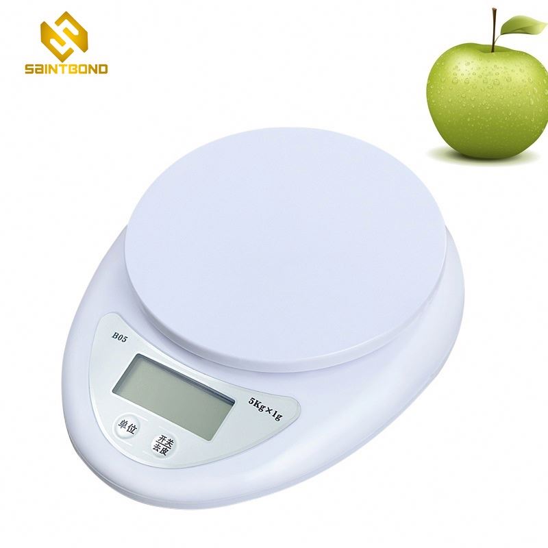 B05 Pet Food Weight Mechanical Weighing 5kg Fruit Digital Kitchen Scale