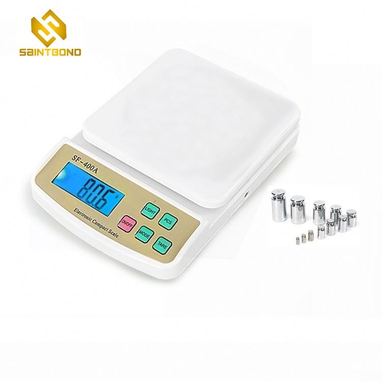 SF-400A Custom Round Small Scales, Kitchen Lcd Scales 2kg/5kg