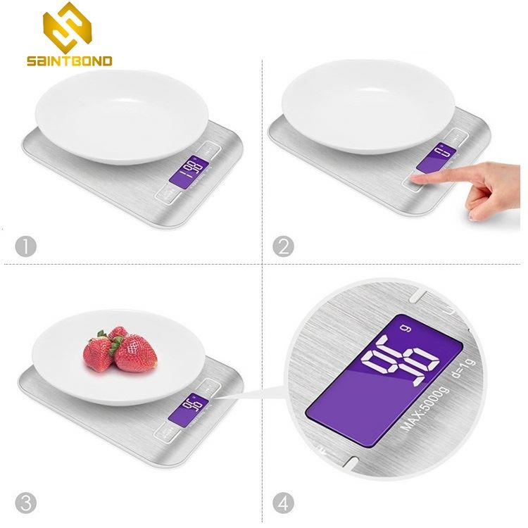 PKS001 Newest 5kg High Precision Food Weighing Household Electronic Digital Food Kitchen Scale