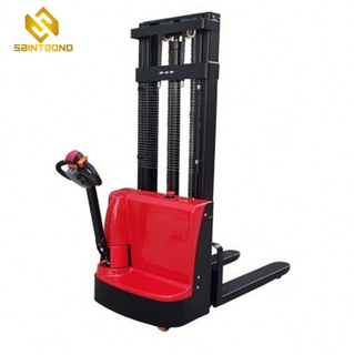 PSES11 3 Ton 3000kg 6600bls 1.6m Small Portable Pallet Jack Stacker Electrical Forklift for Vans Trucks