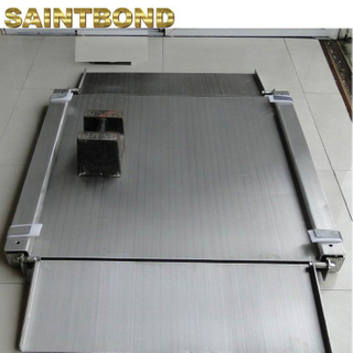 Quality Guaranteed LCD Double Checker Cardinal Stainless Steel Low Profile Hugger Ground Electronic Balance Floor Scales with Ra