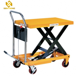 HSL02 1ton Manual Forklift High Lift Hydraulic Jack Scissor Lift Hand Pallet Truck