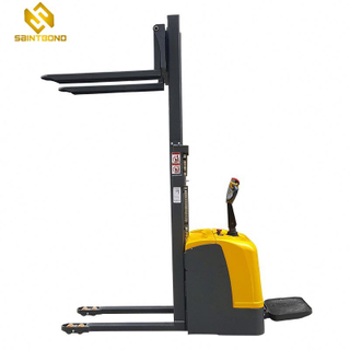 PSES01 Manual High Stacker High 4 5 Meter Walking Pallet Stacker Reclaimer