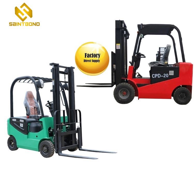 CPD Electric Forklift Truck Price Full Electric Pallet With Four Big Tyres Forklift