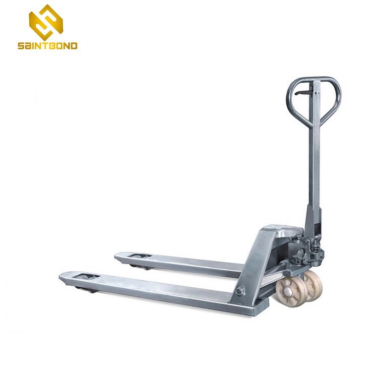 PS-SS1 New Hand Pallet 3 Ton Nylon Tire for Sale Hand Pallet Truck