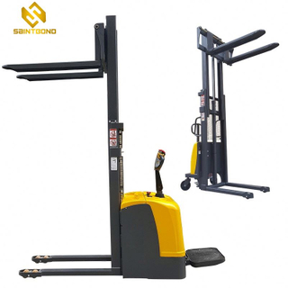 PSES01 2 Ton Portable Forklift 2000kgs Electric Stacker with High Lift And Hign Duty