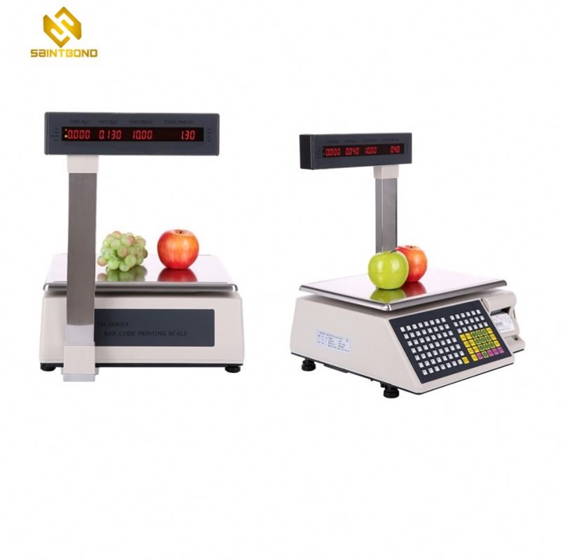 TM-AB 30 Kg Barcode Label Printing Scales Digital Barcode Weighing Scales