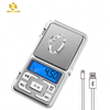 HC-1000B 500g /0.1g High Accuracy Pocket Scale, Mini Portable Digital Electronic Jewelry Scale Weigh Balance