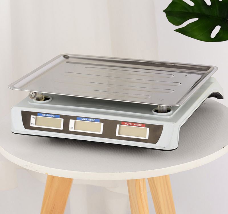 AS809 40kg Commercial Scale Digital Price Computing Scale With Led / Lcd Display For Retail Use