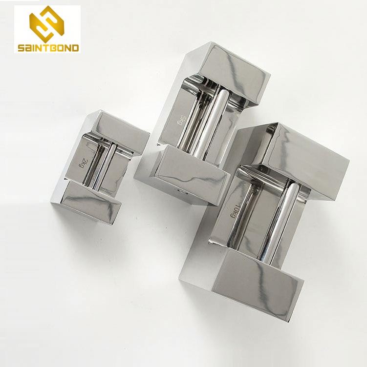 TWS04 OIML 5kg 10kg 20kg Stainless Steel Calibration Weights Rectangular Weights Handle Weights