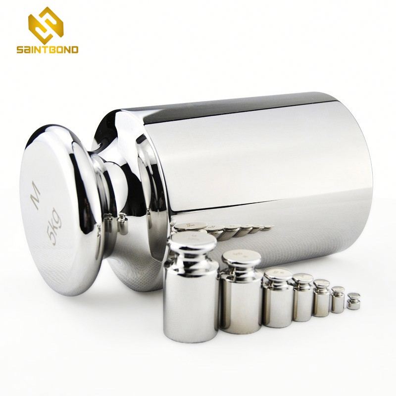 TWS01 High Quality 2KG Gram Scale Steel Chrome Plating Calibration Weights Set