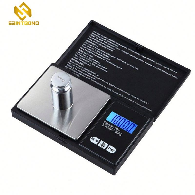 HC-1000 Mini Portable 0.01g Electronic Pocket Scale Digital LCD Display Gram 0.1g Gold Diamond JEWELRY Scale