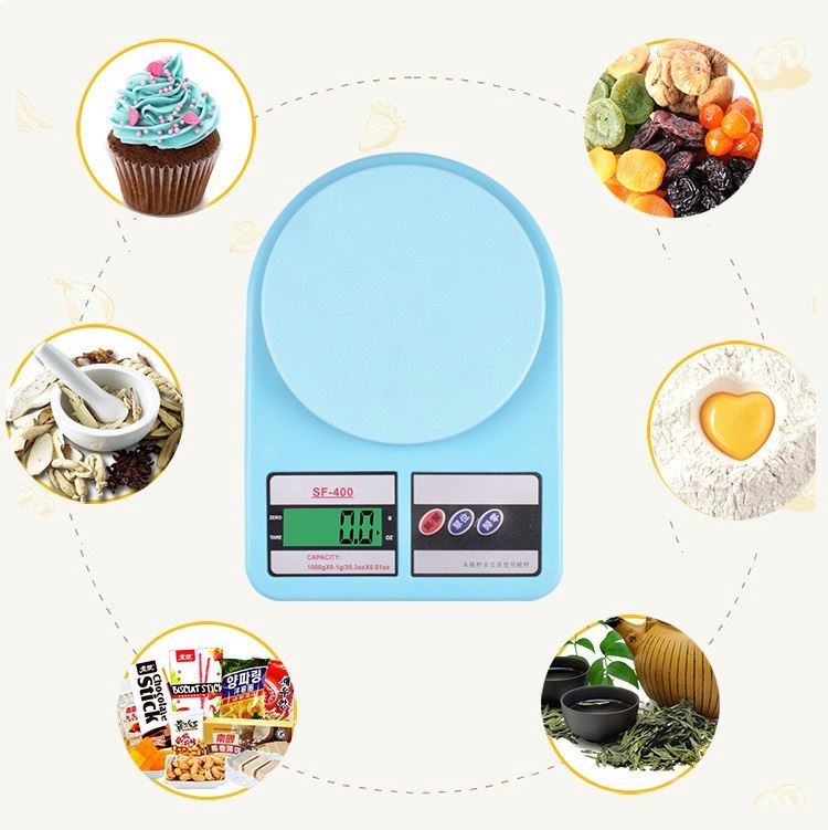 SF-400 Cheap Price Portable Kitchen Multi Colour Food Weighing Scale