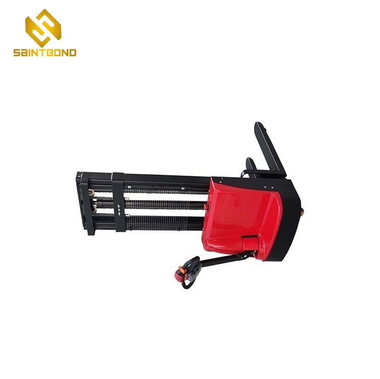 PSES11 3 Ton 3000kg 6600bls 1.6m Small Portable Pallet Jack Stacker Electrical Forklift for Vans Trucks