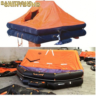 Top Sale ODM on Ships Rafts Small Boats 65 Persons Cheap HRU for 20 Man Inflating Life Raft