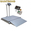 3ton Flooring Loadcell Balance 6mm Chequered Plate Weight 2000kg Digital Industrial Platform Weighing Floor Scale